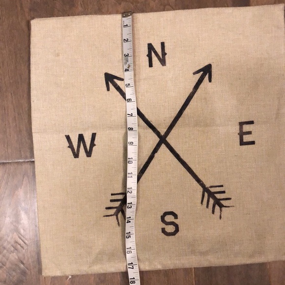 Directions pillow cover - Picture 2 of 5